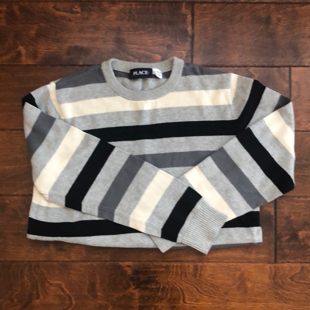 Children’s Place striped sweater size 10-12